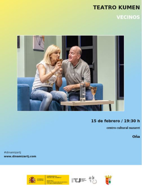 VECINOS de Teatro Kumen en Oña 