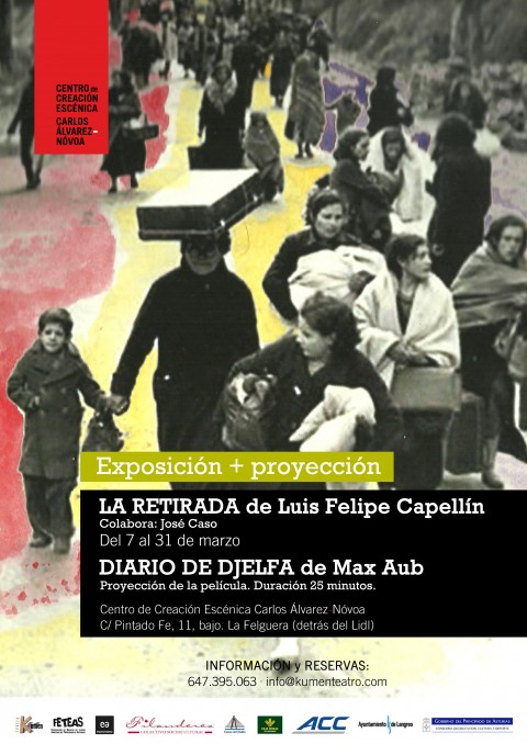 ´LA RETIRADA´ UNA NUEVA EXPOSICION EN EL CENTRO DE CREACION ESCENICA ´CARLOS ALVAREZ-NOVOA´