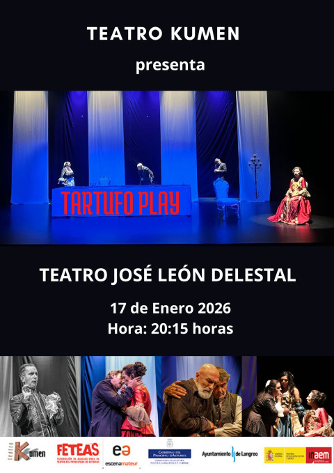TARTUFO PLAY vuelve a los escenarios.