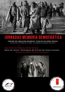 SOLILOQUIO DE GRILLOS en Jornadas Memoria Democrática