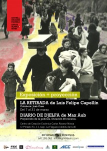 ´LA RETIRADA´ UNA NUEVA EXPOSICION EN EL CENTRO DE CREACION ESCENICA ´CARLOS ALVAREZ-NOVOA´